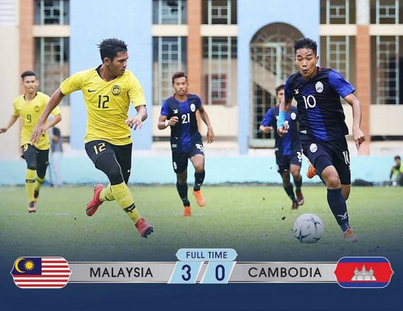 Cambodia lose 3-0 to AFF U18 in Vietnam